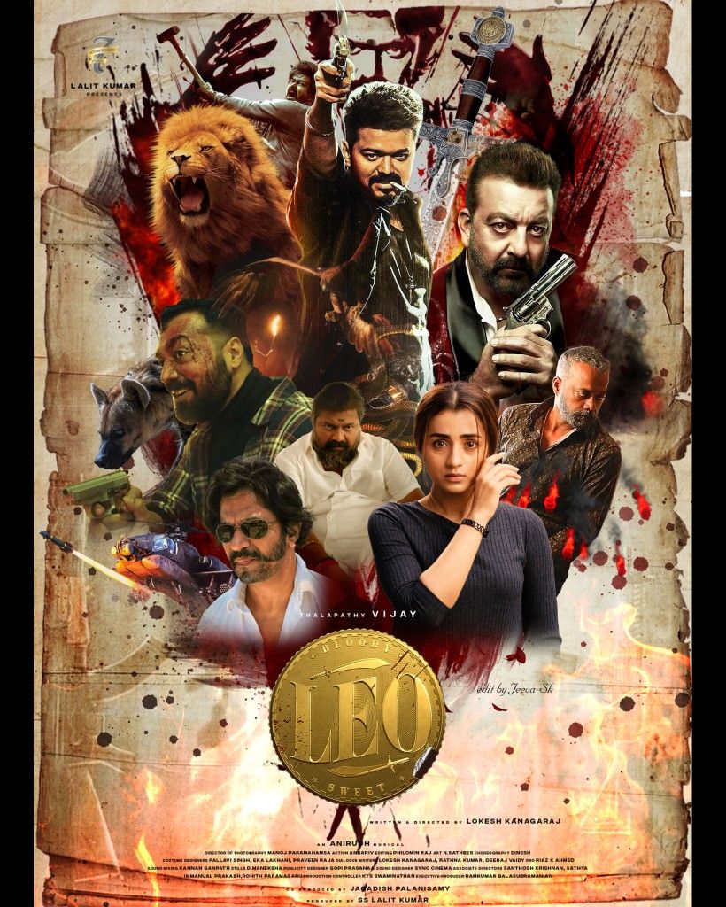 Leo: Lesser Known Facts About The Upcoming Film 97 Unofficial Leo Film Poster 2023 #NaaReady #Leo #LeoFirstSingle #LeoFirstLook #posterdesign #Vijay #T in 2023