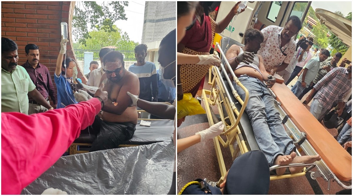 Massive Fire Outbreak in Bengaluru's BBMP Headquarters; Nine Injured 86 BBMP
