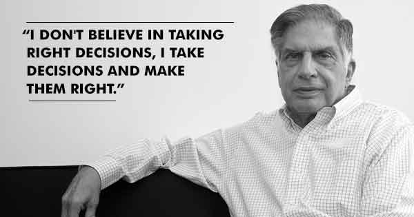 Ratan Tata Is Called A Gem Of India! Here's Why? 96 11 Inspiring Ratan Tata Quotes That’ll Help You Set Your New Year Goals