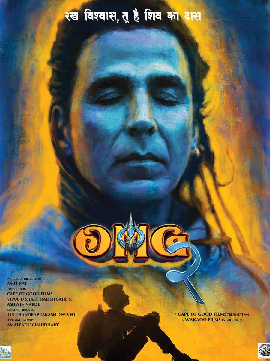 Akshay Kumar is seen as Lord Shiva in the poster of OMG 2 | Filmfare.com