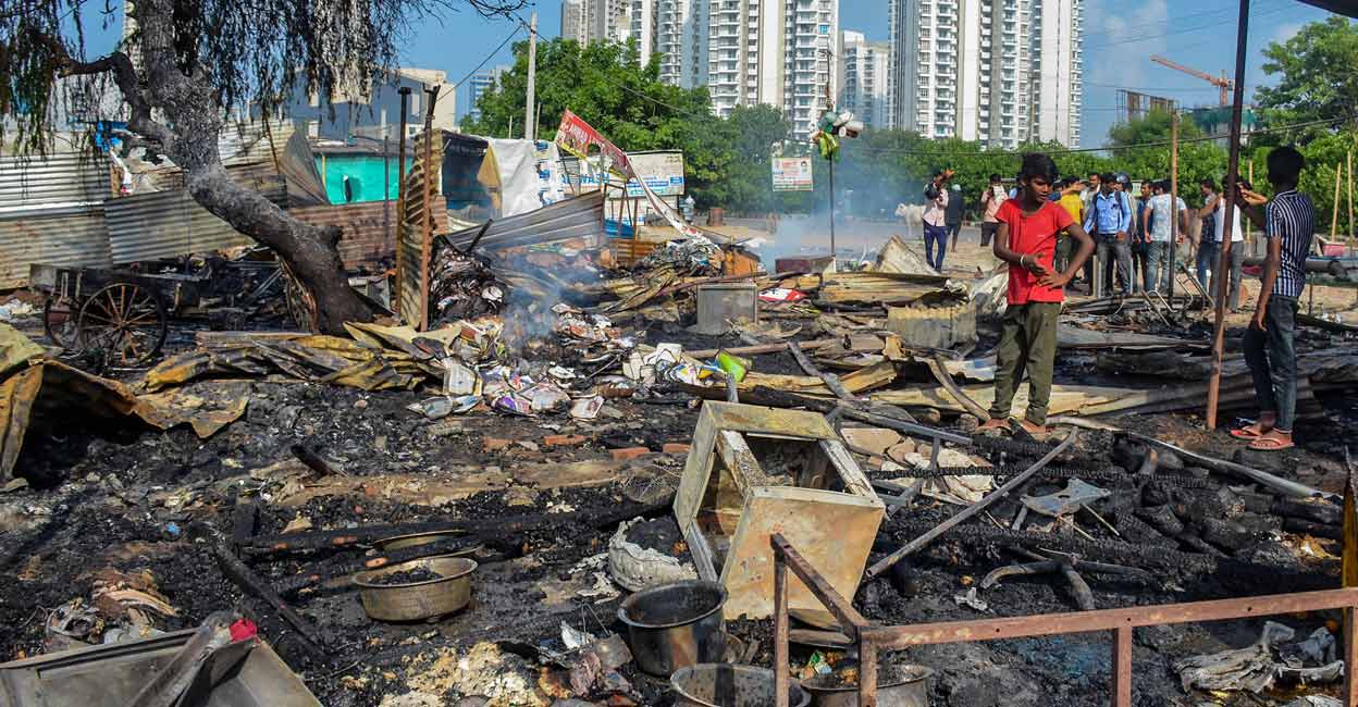 Unrest Escalates in Haryana as Violence Sweeps Through Gurugram's Badshahpur 87 Fresh violence in Gurugram; eatery set on fire
