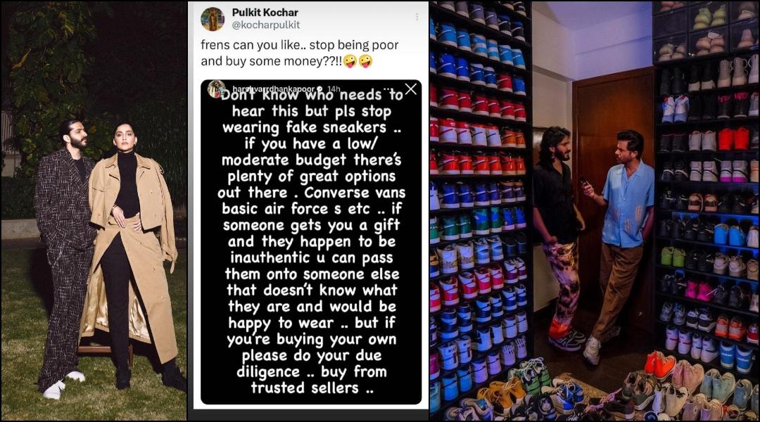 "Stop Wearing Fake Sneakers": Harsh Varrdhan Kapoor | Trolls |Comments And Responses 88 Harsh Varrdhan Kapoor