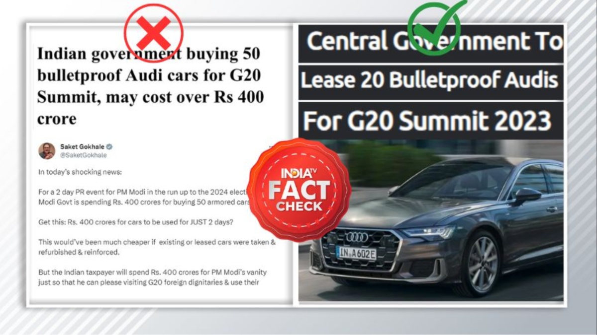 Fact check : Are Armored Vehicle Purchases Linked To The G20 Summit 2023 87 G20 Summit