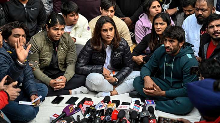 Indian Wrestlers Resume The #MeToo Protest At Jantar Manter 86 Wrestlers Protest Highlights: Players meet sports minister Anurag Thakur | Other News – India TV