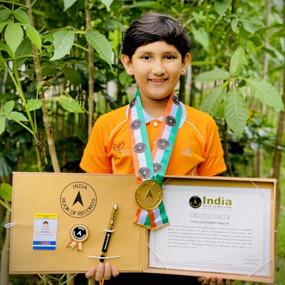From Hasini Narayanan to Sneha Shahi - Young Indian Activists To Look Forward To | National Youth Day 88 Meet 9-Year-Old Prasiddhi From Chennai Who Has Cultivated 19 Fruit Forests