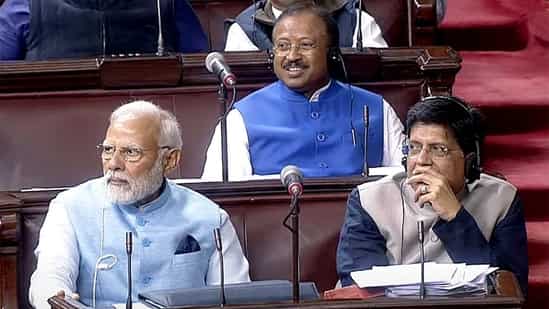 PM Modi Wears A Special Blue Jacket Made Of Recycled Plastic Bottles In Parliament 88 PM Modi wears jacket made from recycled plastic bottle to Parliament | Hindustan Times