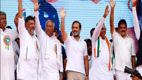 Congress Faces Dilemma Over Naming Next Chief Minister In Karnataka After Historic Win : Waqf Board Demands A Muslim Dep. CM 88 How the Congress won Karnataka | Latest News India - Hindustan Times