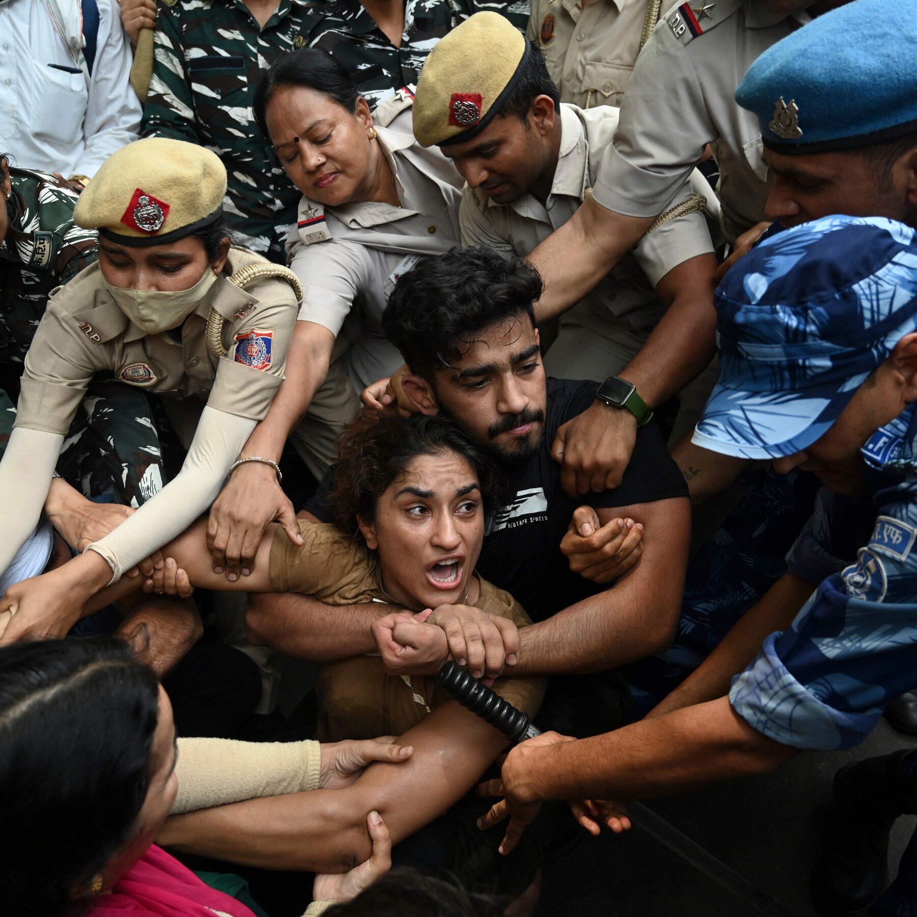 "The Mother of Democracy" in Peril 148 Female Wrestlers in India Threaten to Toss Olympic Medals in Protest - The New York Times