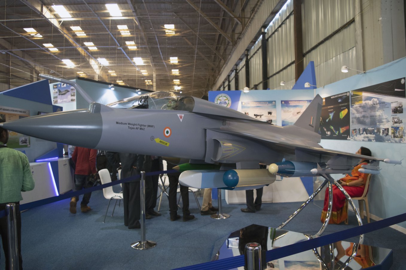 Aero India 2023's Highlight HAL Tejas: Let's Walk Through The Aircraft's History. 92 Aero India 2019: ADA unveils Tejas AF Mk 2