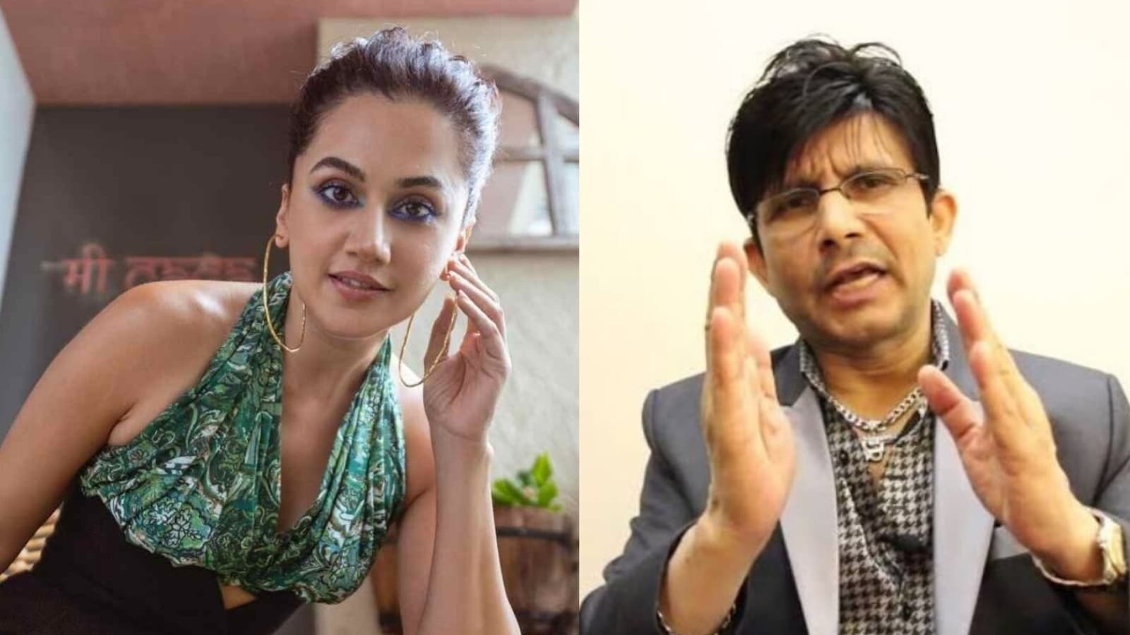 Meet Kamal Rashid Khan: The Man Who Has Brought Bollywood Into Trouble 89 Taapsee Pannu calls KRK 'deemak' for attacking her film Dobaaraa | Bollywood - Hindustan Times