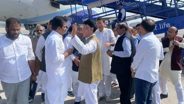Congress leader Pawan Khera deplaned at Delhi airport, leaders protest at  terminal one | Mint