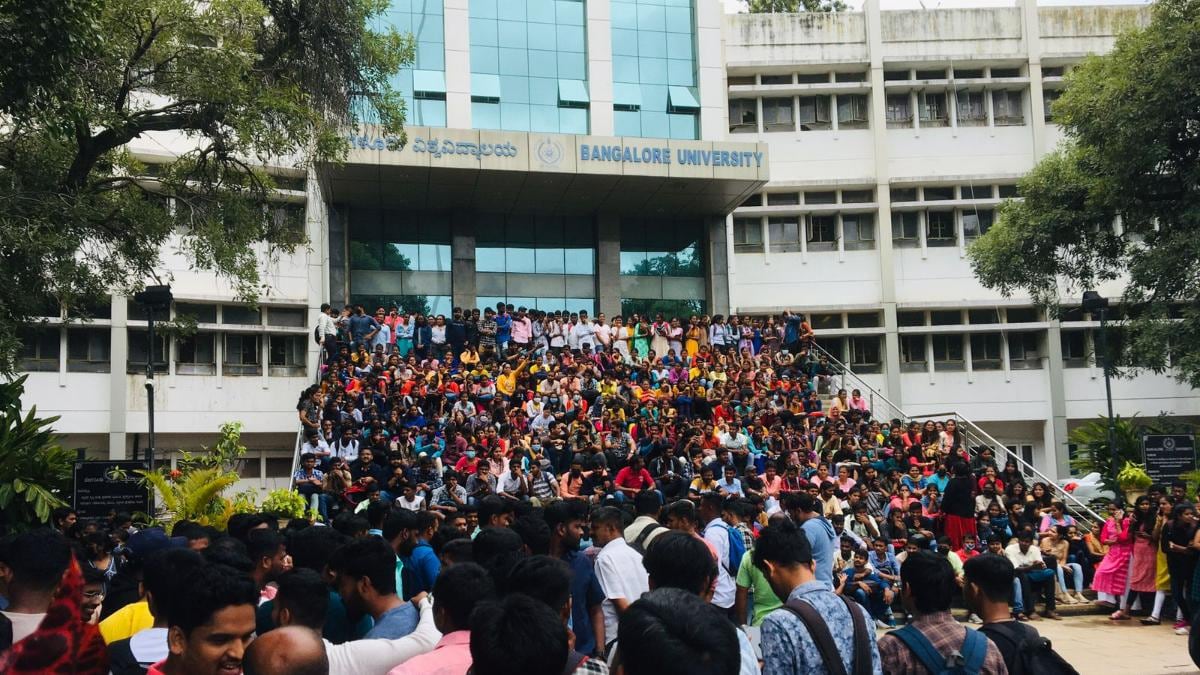 Faceoff in Bangalore University over construction of Ganesh temple in campus - India News