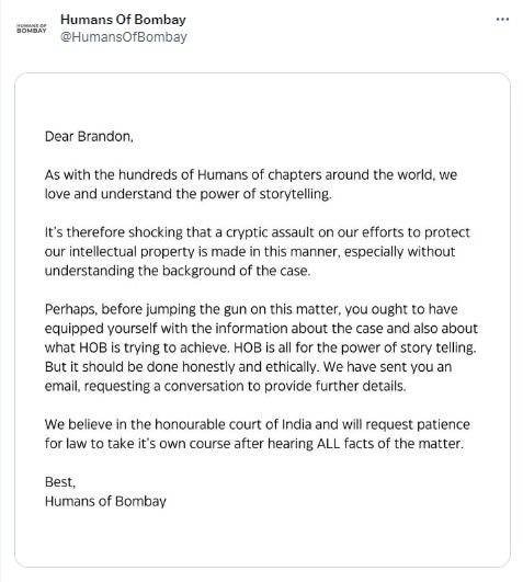 Humans Of Bombay Sues People Of India; Controversy Explained 89 sue