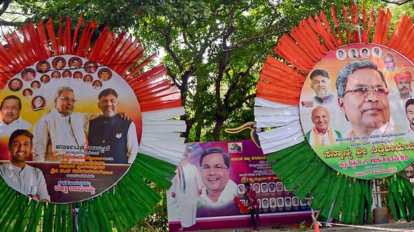 Congress Puts Forth A Diverse Lot Of Ministers In Karnataka : Shivaramaiah Era Begins! 87 Karnataka swearing-in ceremony: G Parameshwara, KH Muniyappa, KJ George, MB Patil take oath as cabinet ministers | Mint