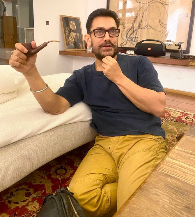 Aamir Khan Looking For An Action Thriller As His Next Film : Details 88 A Memorable Dinner With Aamir Khan - Rediff.com movies