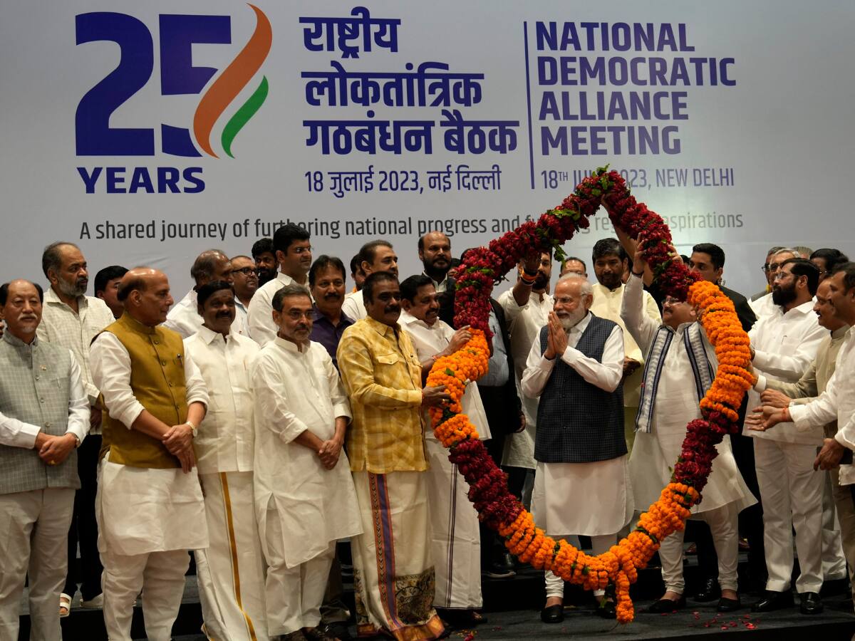 Significant Seats in the Lok Sabha Elections that will determine the political future of the country 87 NDA Members Who Are The 38 Parties Attending NDA Meeting Full List Of Old And New Constituents