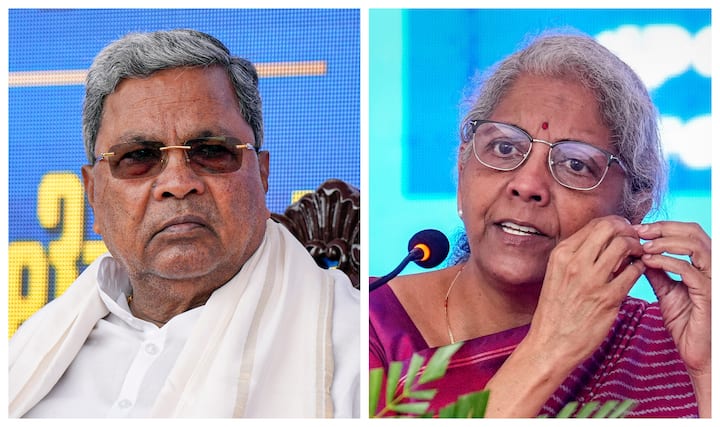 Karnataka Government Plans Protest In Delhi Against Central Policies | Here’s Why 87 Struggle Not Between Congress And BJP': Karnataka CM On Delhi Protest, Sitharaman Slams 'Politically-Vitiated Narrative'