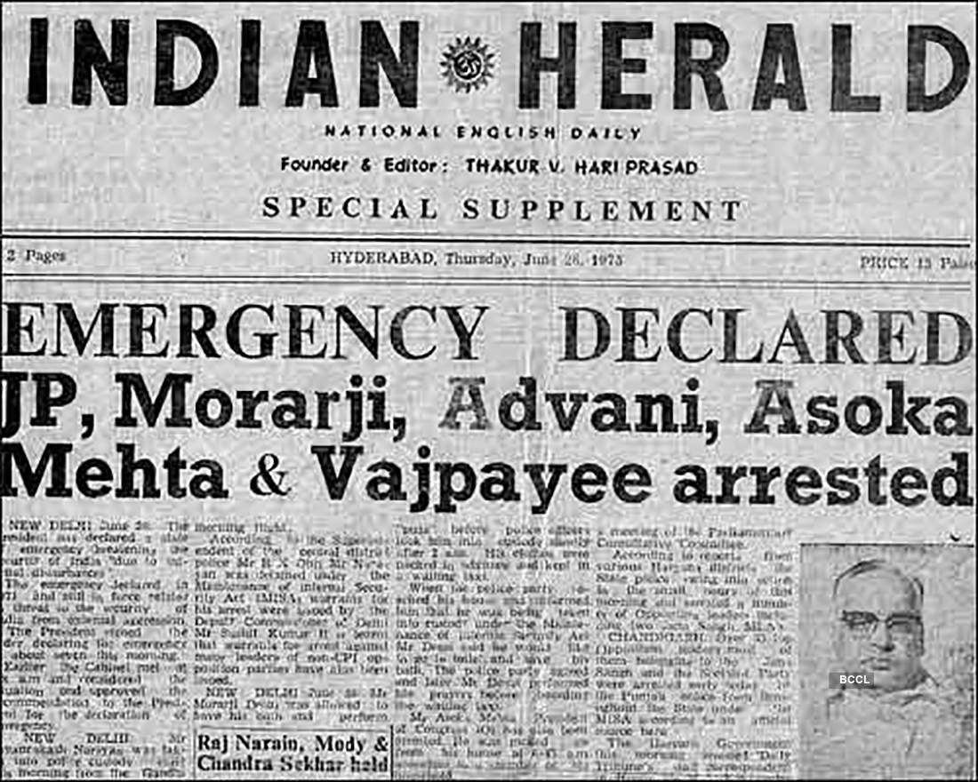 The Indian Emergency: A Dark Chapter in History and Its Impact on Democracy and Society 87 The infamous National Emergency of 1975 in pictures | Photogallery - ETimes