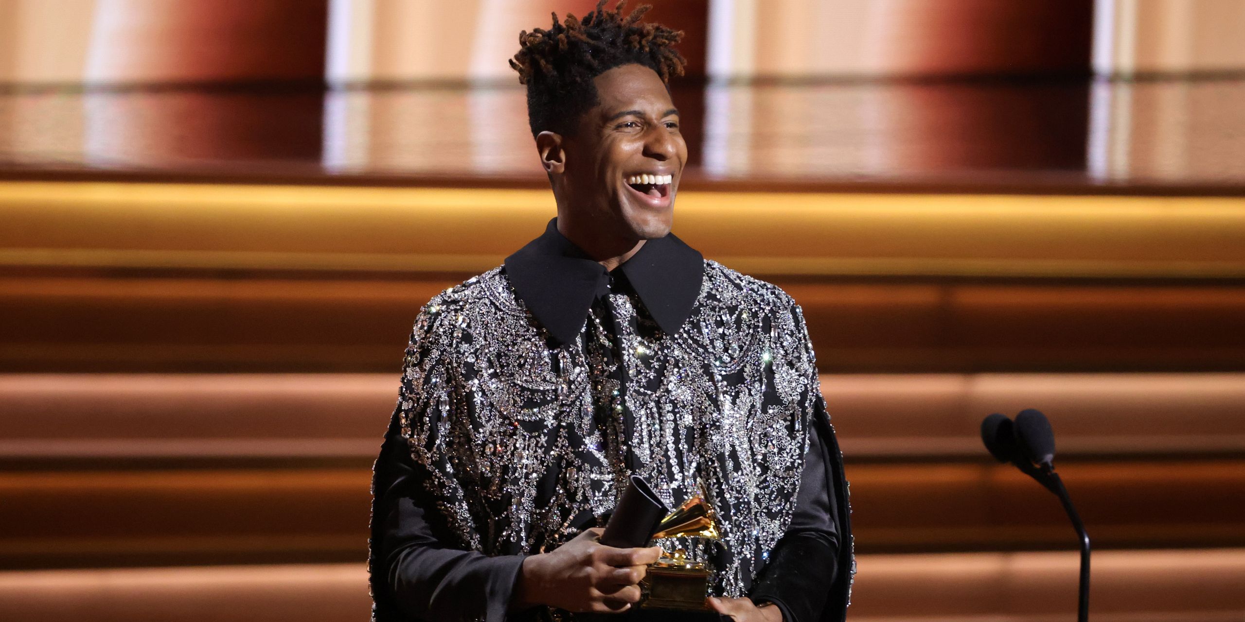 From Zelensky’s Surprise Appearance to Batiste Winning Five Awards: A Look At The Grammys 2022 93 Jon Batiste Wins Album of the Year for We Are at 2022 Grammys | Pitchfork