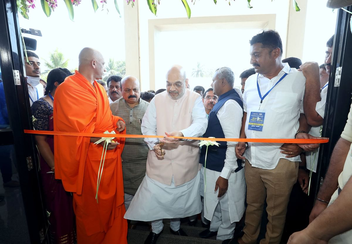 Amit Shah's Merger Remark Between Amul and KMF Triggers A Hot Debate In The State 87 Amit Shah Inaugurates Mega Dairy in Karnataka's Mandya