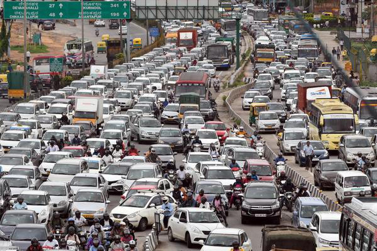 A Man Ran Away From His Wife While Their Car Was Stuck In Bengaluru Traffic 87 Bengaluru's traffic jams leave a bitter taste - The Hindu