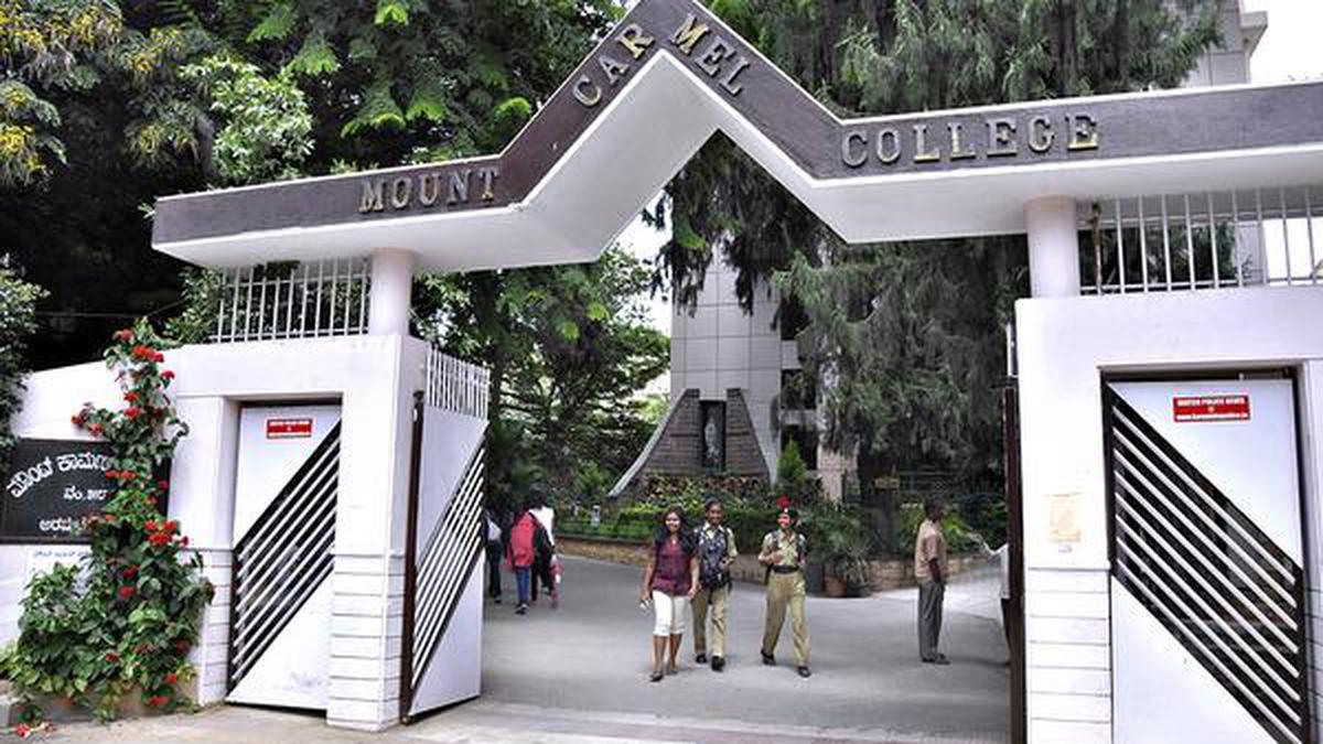 Mount Carmel College In Bengaluru Opens Its Doors To Male Students For All Courses 87 Mount Carmel College students to redesign 5 anganwadis -