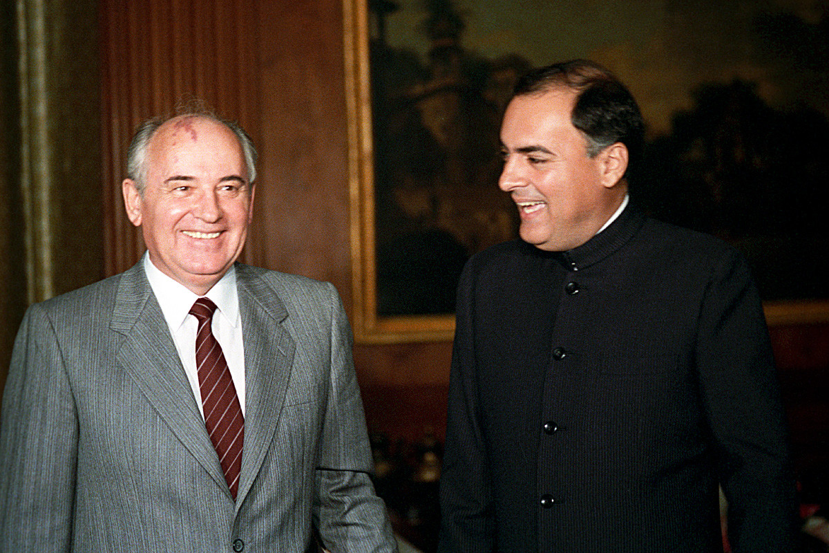 Gorbachev: The Russian leader's Role In Helping India Make a Mark In The World 93 4 signs India was USSR's best friend in Asia - Russia Beyond