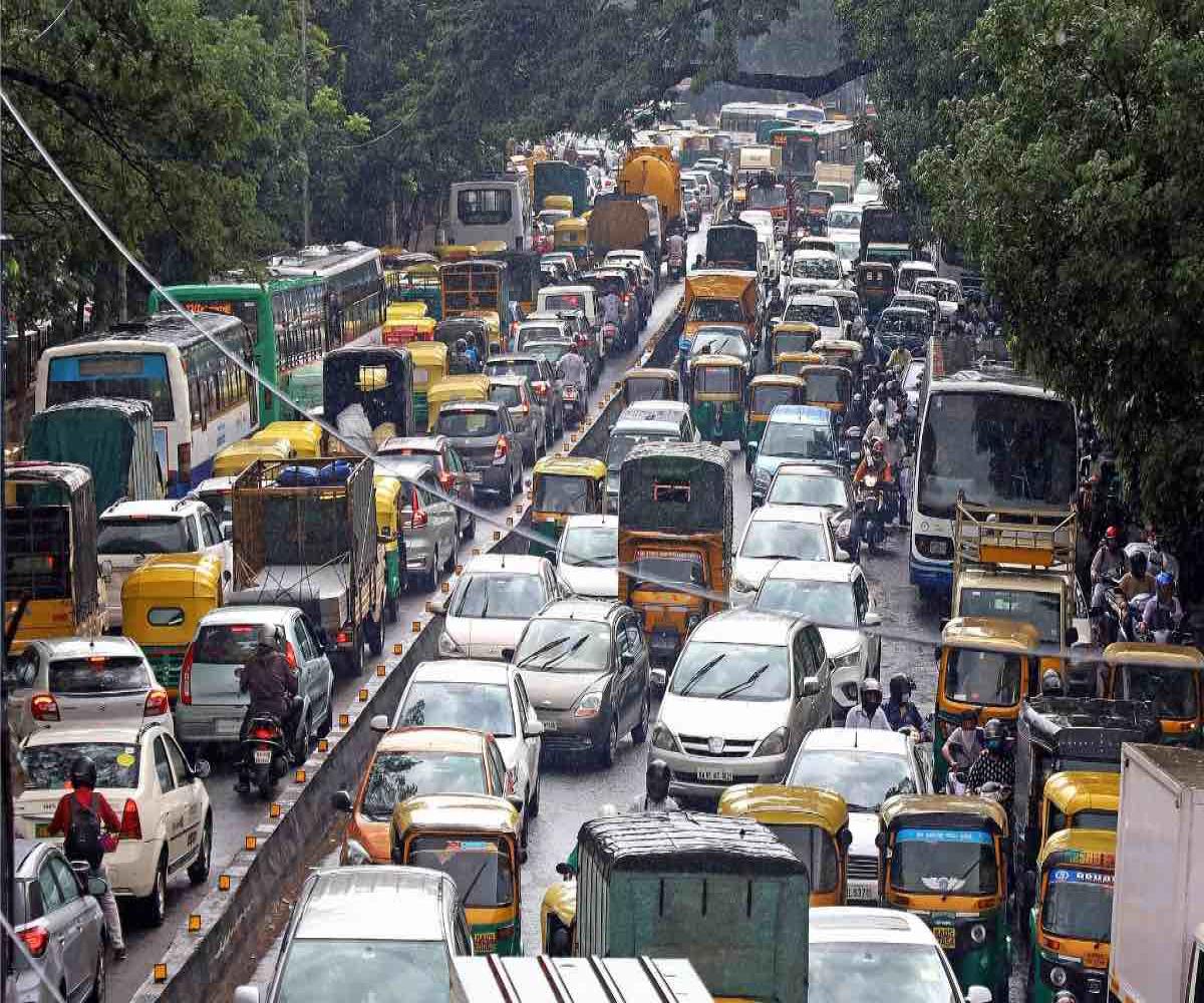 Has Congress Found A Solution For Bengaluru’s Traffic Problem? 89 Traffic diversions announced in Bengaluru for Congress protests: Details | The News Minute