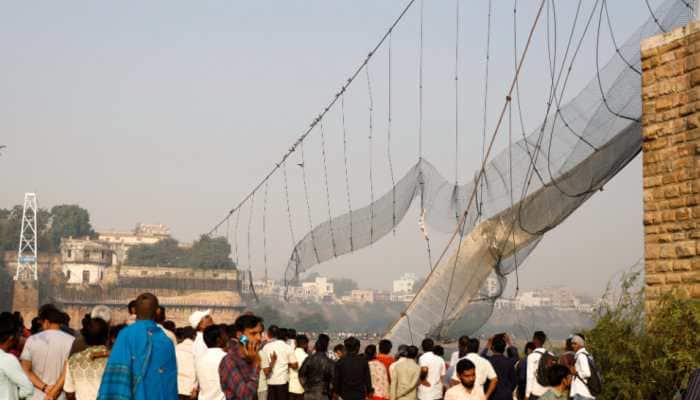 Amid Rescue Operations, Death Toll Rises To 141 In Morbi Bridge Collapse In Gujarat 92 Morbi Bridge Collapse