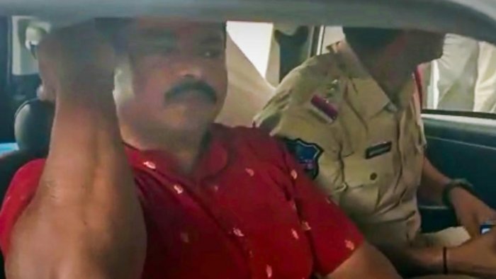 Why Is #ProphetMuhammad Trending On Twitter?- Explained 97 Telangana BJP MLA T Raja Singh being taken away after he was arrested for allegedly making derogatory remarks against Prophet Mohammed, in Hyderabad, Tuesday, Aug 23, 2022. Credit: PTI Photo