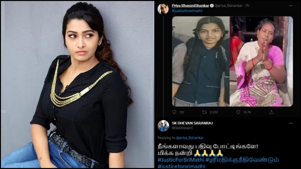 Priya Bhavani Shankar Was the First Actress From the Tamil Industry to Demand Justice for Srimathi 89 priyabhavnai srimadhi1972022m2.jpg?w=700&dpr=1