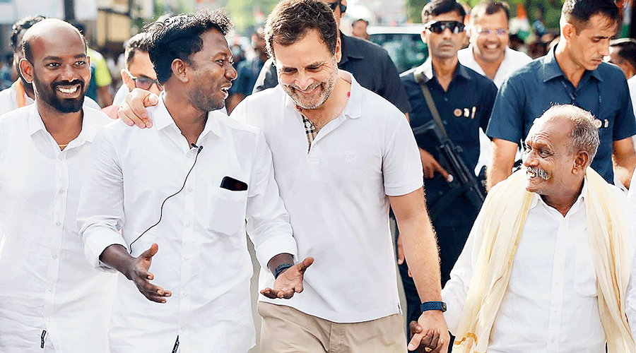 Understanding Karnataka's Political Landscape Before The Upcoming Assembly Elections 88 Bharat Jodo Yatra - Bharat Jodo Yatra aims at undoing damage inflicted by RSS, says Rahul Gandhi - Telegraph India