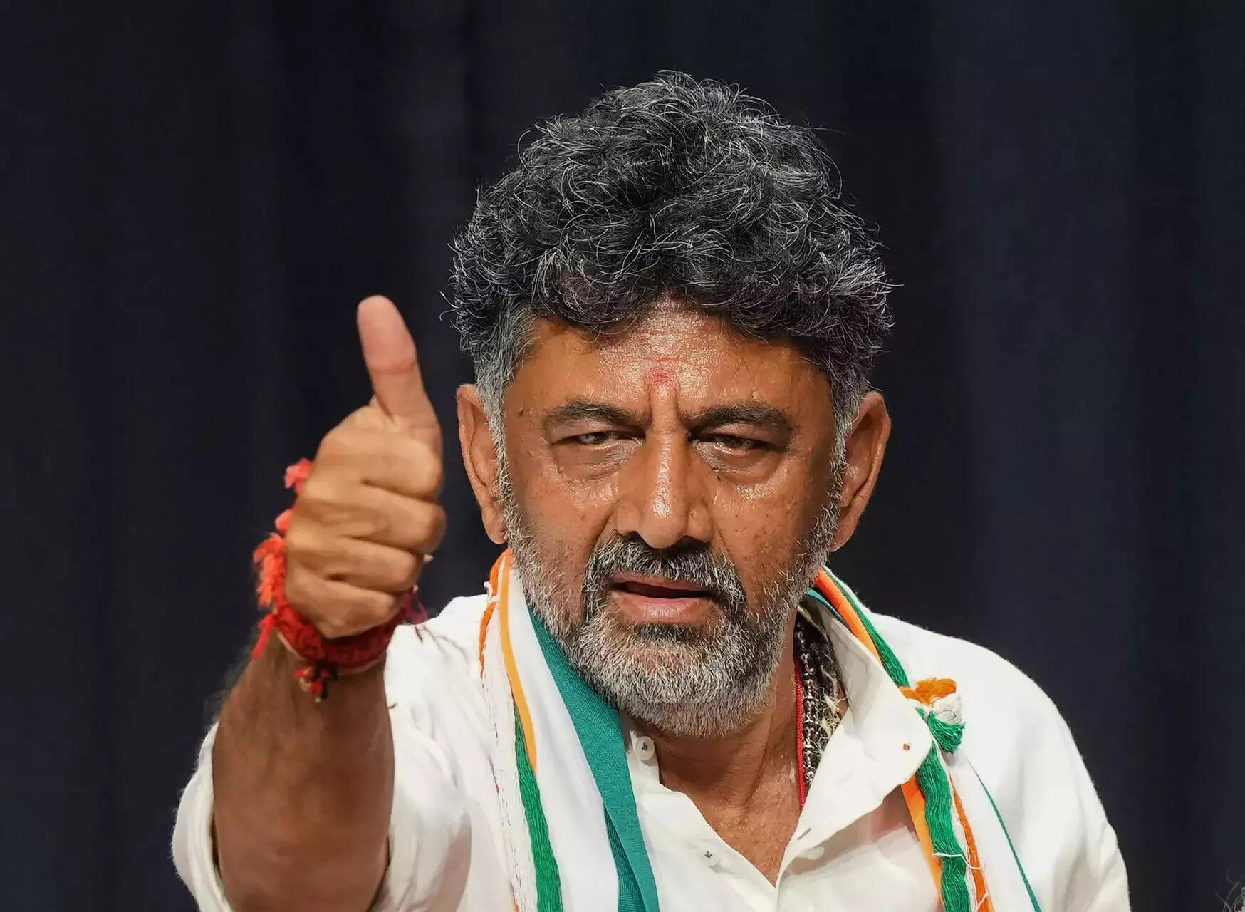 congress: Congress Karnataka chief D K Shivakumar signals his intention to  become next Karnataka CM - The Economic Times
