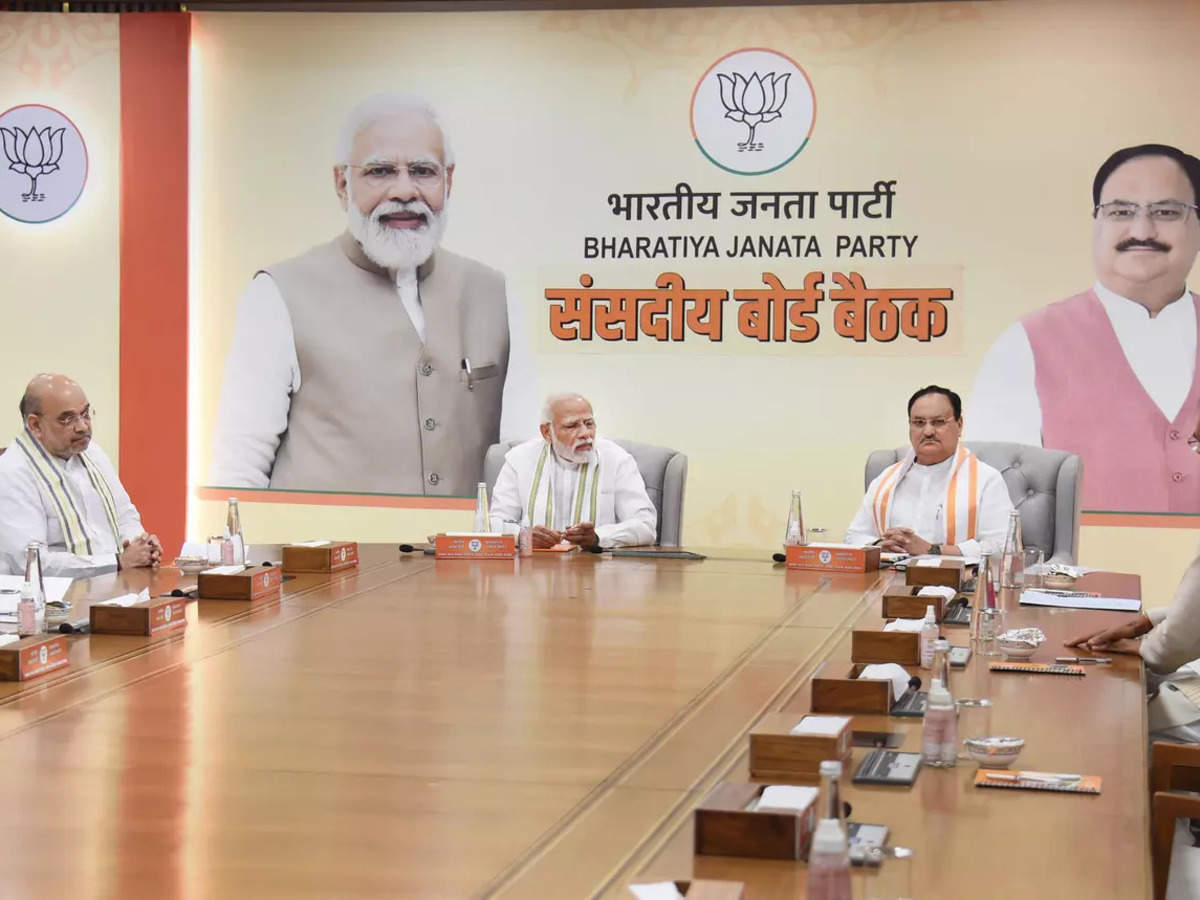Shivraj Singh Chouhan: Yeddyurappa in BJP Parliamentary Board; Gadkari and Shivraj Singh Chouhan dropped - The Economic Times