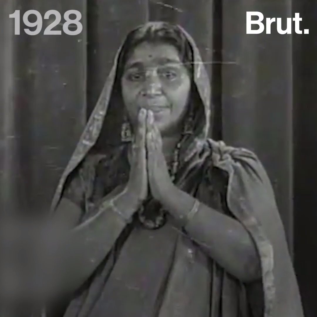 Sarojini Naidu Greeting Americans In 1928 | Brut.