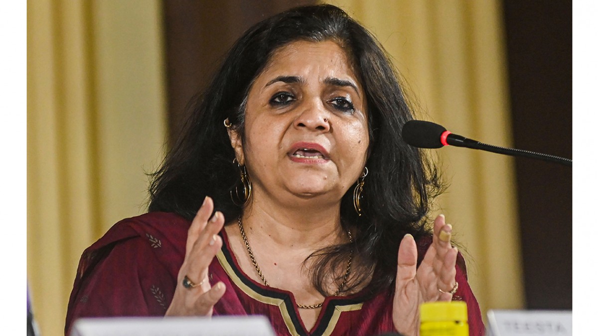 IISc Bangalore: Efforts To Prevent Teesta Setalvad's Address On Communal Harmony 91 Setalvad