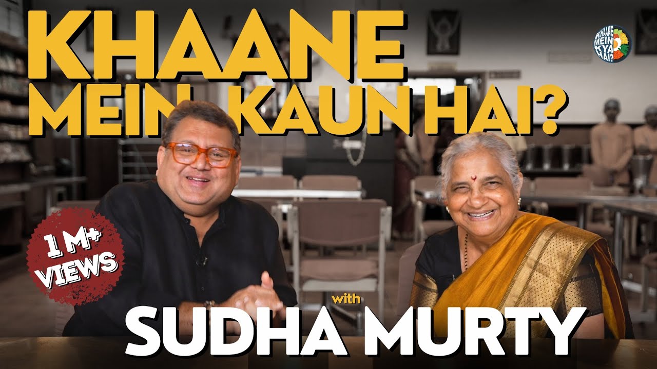 “What If Same Spoon Is Used In Non-Veg Food?” Sudha Murthy Trolled Yet Again 88 Tasting Tradition : Sudha Murty on Indian Cuisine, Films, and Books | Khaane Mein Kaun Hai - YouTube