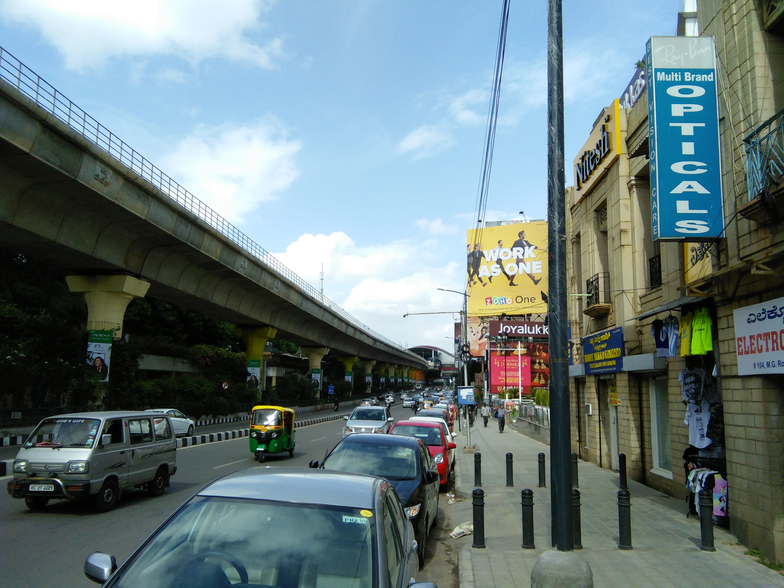 Bengaluru's MG Road Named As The Best High Street In India : 3 Other Bluru Streets Make It To Top Ten 87 M G Road, Bangalore - Wikipedia
