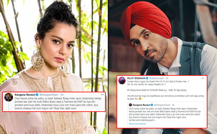 kangana ranaut diljit dosanjh are at twitter war now 001