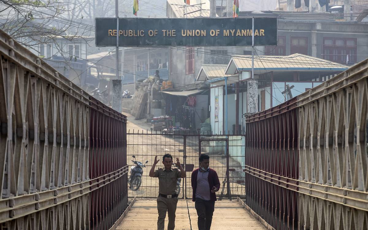 Myanmar border feature