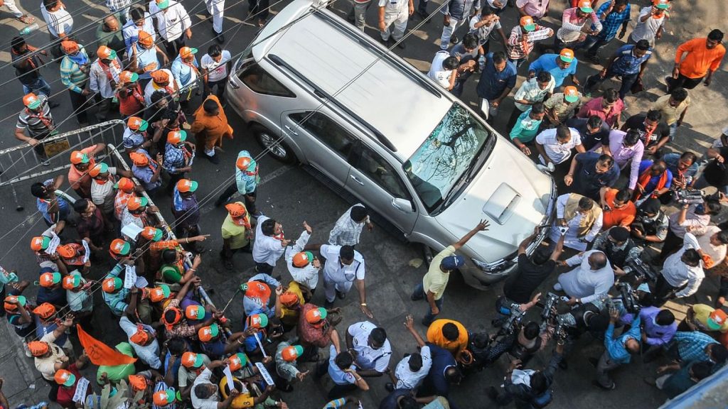 WB Polls: BJP workers protest over candidate list, senior leaders heckled 88 The Quint