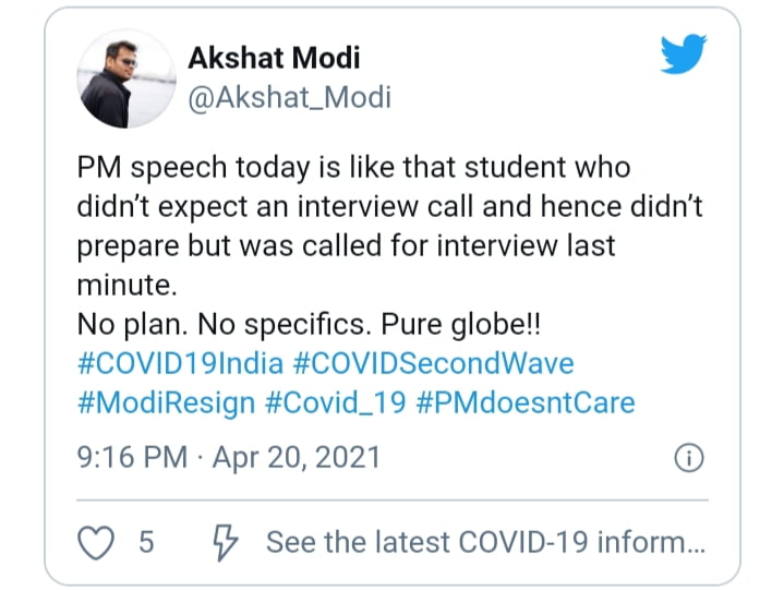 Is The Modi Government Competent Enough to Battle Covid-19? 90 IMG 20210423 201611