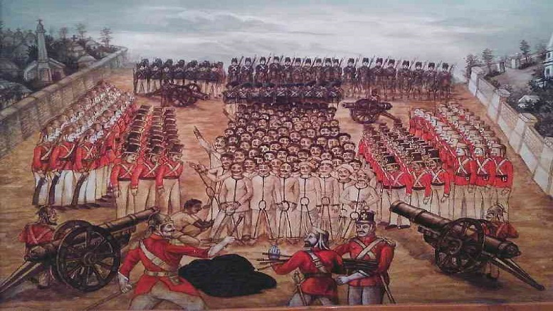 "The Indian Rebellion Of 1857: Remembering The First War Of Indian Independence 166 Years On" 87 1857 first war of Bharatiya independence