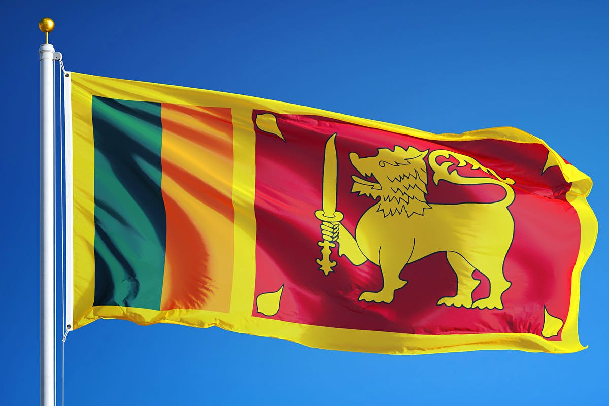 shutterstock 478550953 Flag of Sri Lanka