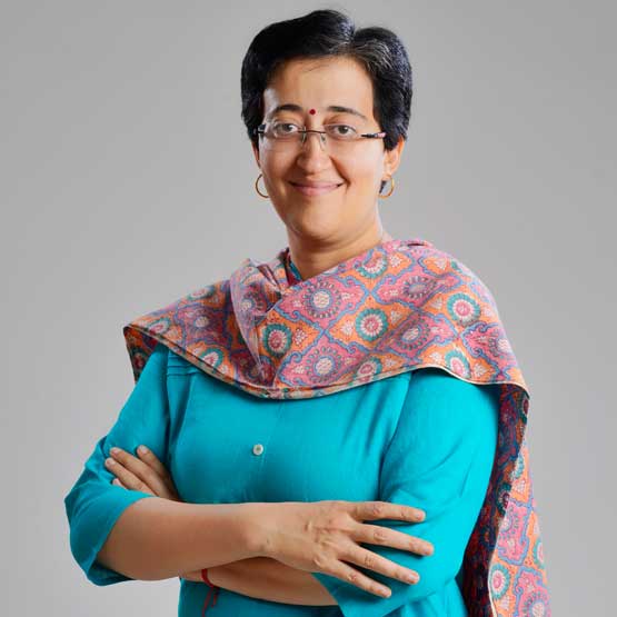 The Race for Delhi’s Top Spot: Who’s Set to Replace Kejriwal? 97 Atishi Marlena - Youth Parliament of India