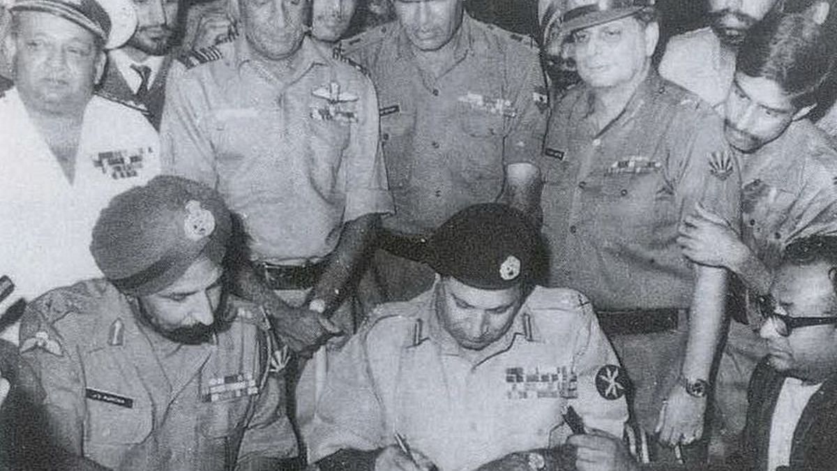 Instrument of Surrender Dhaka