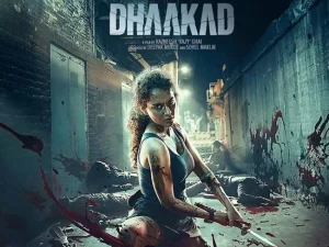 Dhaakad Movie Poster Image Source The Economic Times