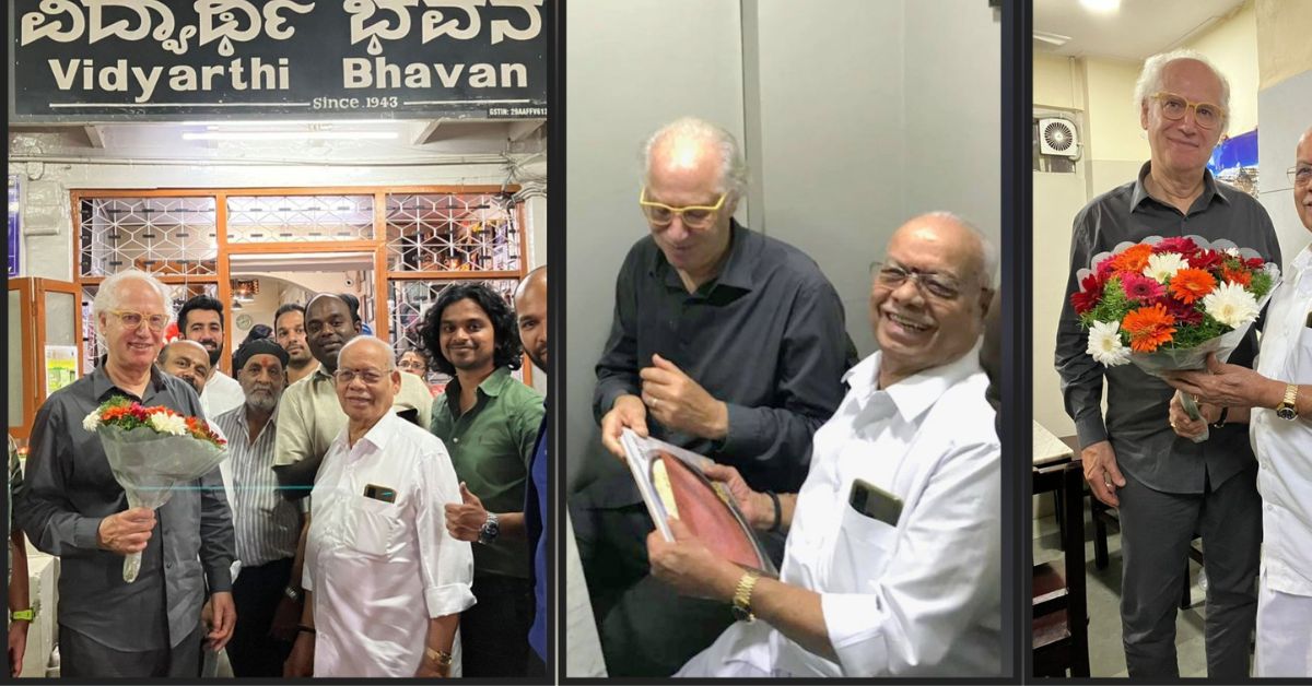 Starbucks Co-Founder Tries ‘Vidyarthi Bhavan’ Dose, Gives It 3 Stars! 92 Starbucks Co-Founder