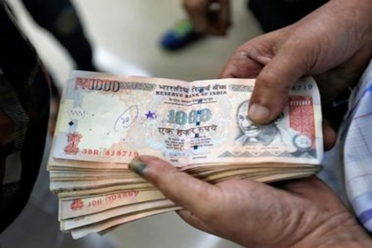 1000 rupee note new3801