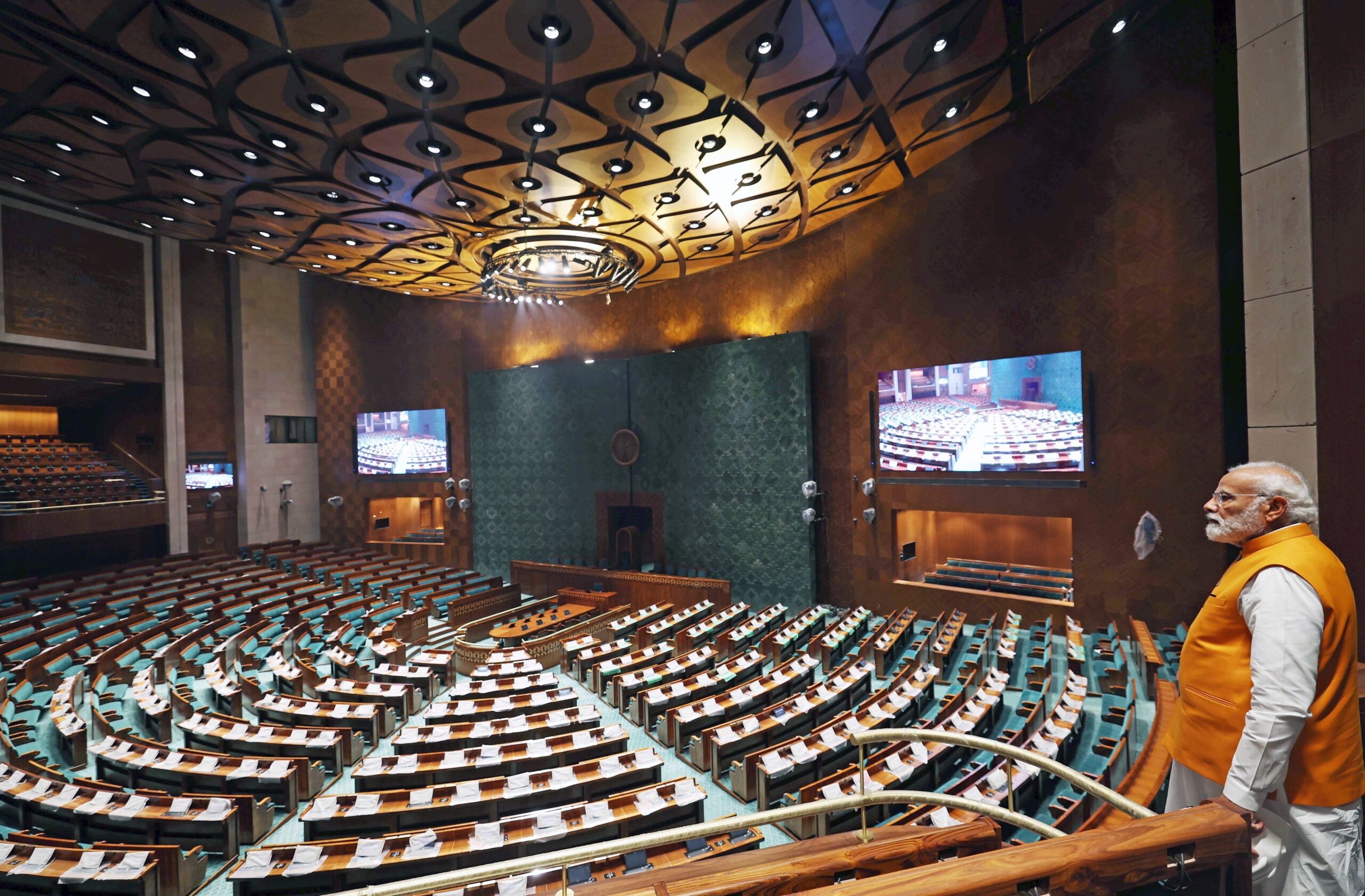 Parliament's Special Session To Feature Employee Uniforms With An 'Indian' Twist" 87 Special Session